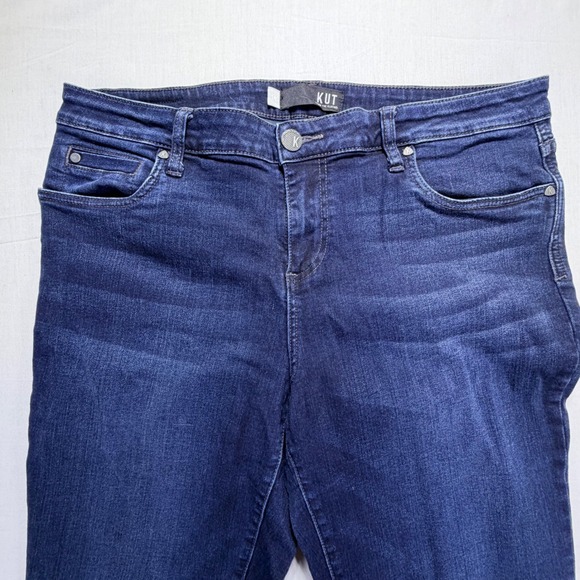Kut from the Kloth Denim - KUT from the Kloth Diana Skinny Jeans Dark Wash Size 14
